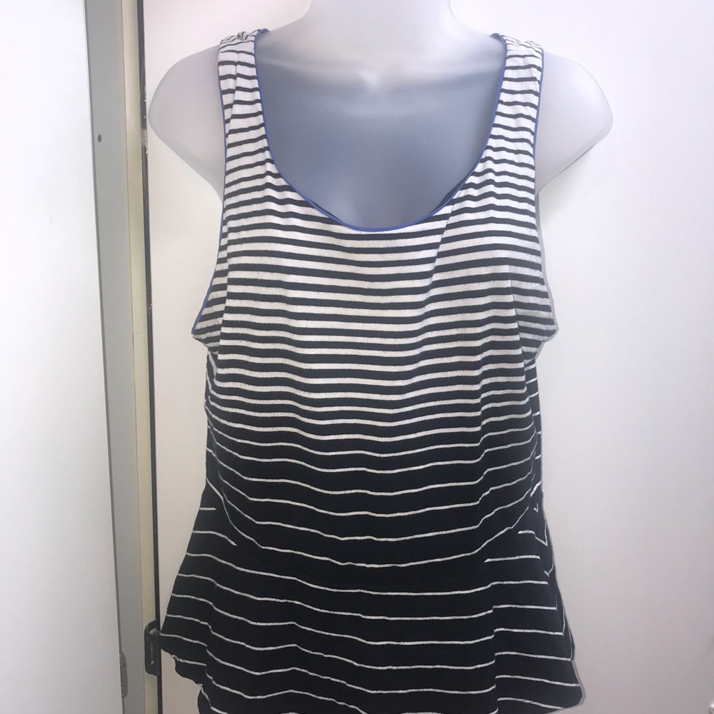 Express brand peplum top size L